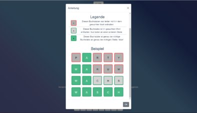 Wörter Raten - Screenshot